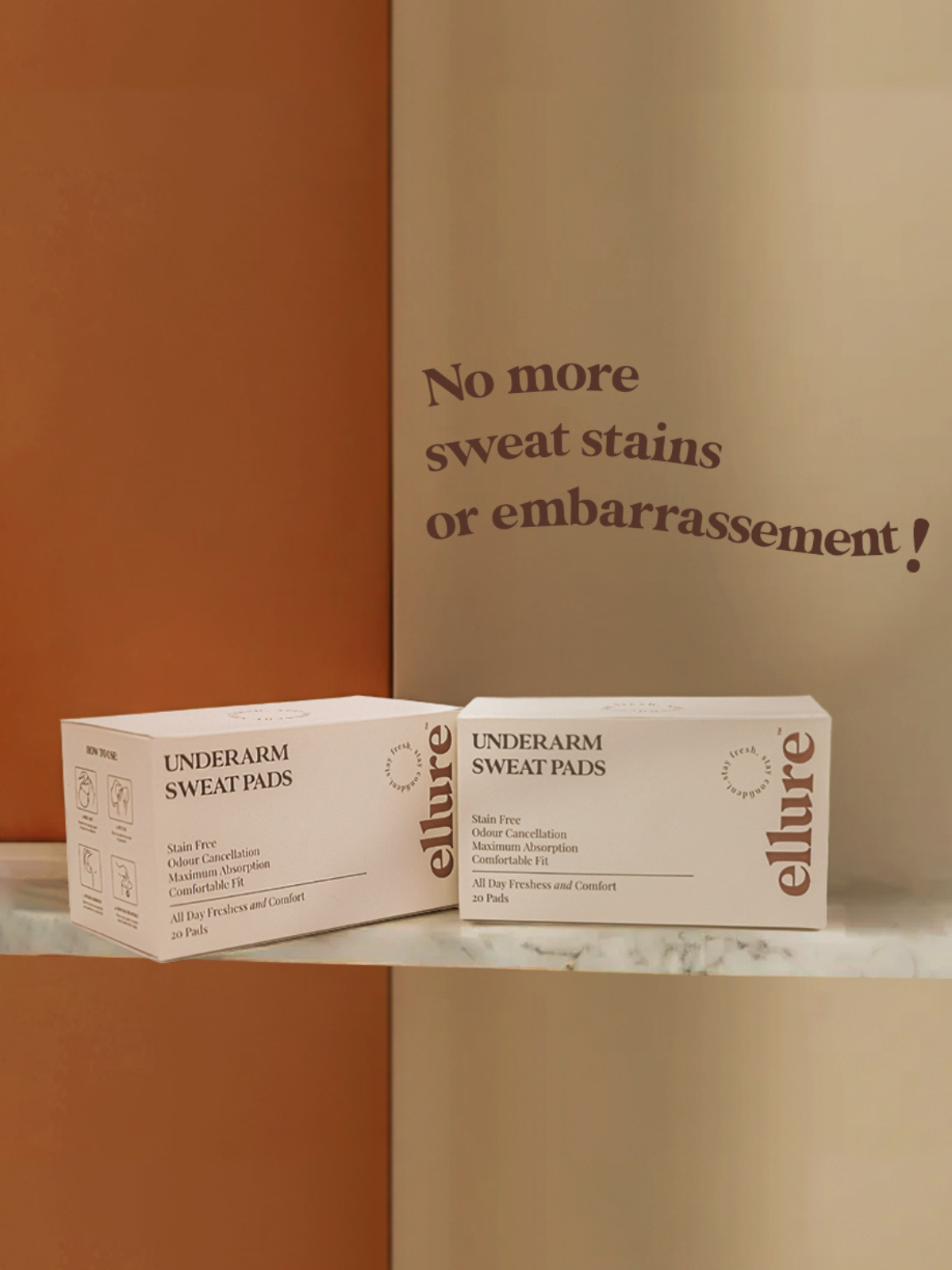 Ellure Underarm Sweat Pads